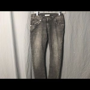 Levi’s Slouch skinny 504 black jeans 3M